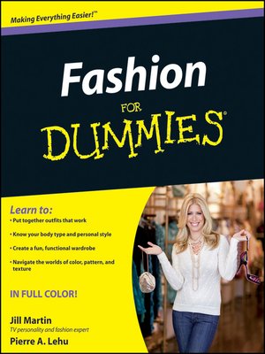 cover image of Fashion For Dummies